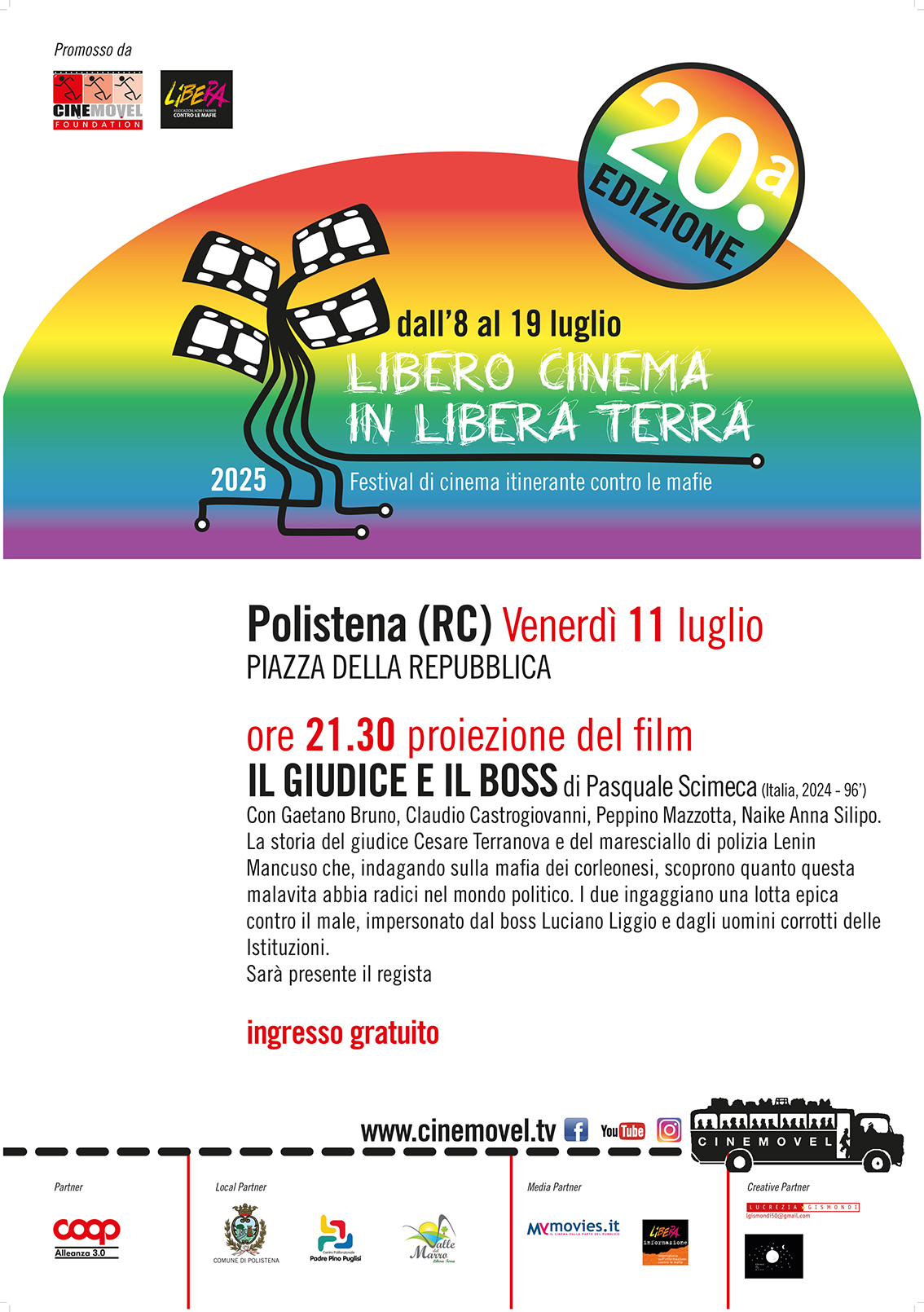 libero cinema 11 luglio 25 polistena locandina